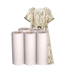 60gsm 44-inch 200 Meter Sticky Sublimation Transfer Paper Roll Fast-Dry High Transfer Rate for Digital Printing China Factory