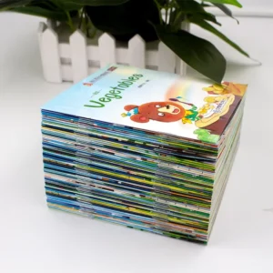 60pcs Children’s English Graded Reading Picture Books with Audio, Ages 2-5