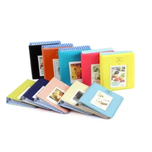 64+1-Pocket 3-Inch Mini Photo Album for Instax Mini 7s, 8, 9, 11, 12, 90, Link, SP-2, and LiPlay Film