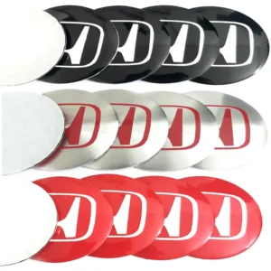 65mm 56mm Car Wheel Center Hub Cap Rim Cover Emblem Sticker
