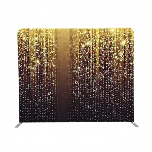 6ft x 6ft Single-Sided Pillowcase Backdrop with Aluminum Stand