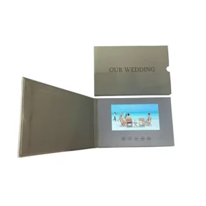 7-Inch IPS Screen Digital Video Book for Customized Wedding Memory Photo Albums