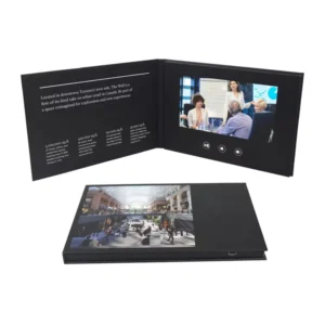 7-Inch LCD Screen Digital Video Brochure, Wedding Invitation Greeting Card Album Mailer Gift Box