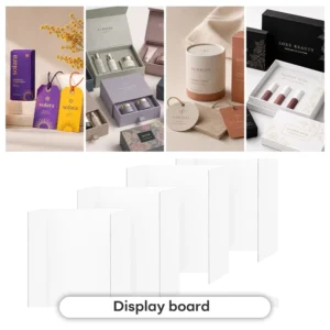 70 80 110 120 150 160 180gsm Biodegradable Corrugated Digital Printing Wall Poster Display Board