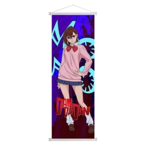 75*25cm Dandadan Character Art Anime Banner Wall Scroll Hanging Poster