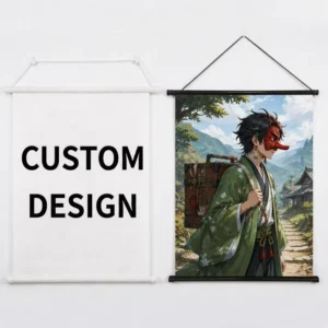 75×25cm Japanese Anime Hanging Cloth Wall Scroll Poster