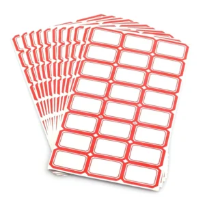 8.5 x 11 Label Sheets, 30-Up, 1 x 2-5/8 Inch, Woodfree Address Mailing Labels, A4 Sticker Paper for Inkjet Printers
