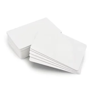 86mm × 54mm Printable White PVC Plastic Blank Inkjet ID Card
