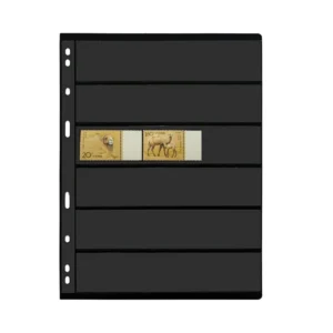 9-Hole 6-Row Collecting Album Binder for Money, Letters, Postcards, Tickets, Checks and Stamps