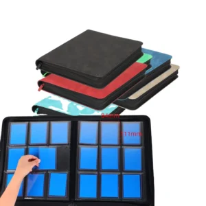 9 Pocket PU Material Pokémon Photo Album 216 Cards Toploader MTG TCG Graded Binder Korea Trading Card Binder Pages