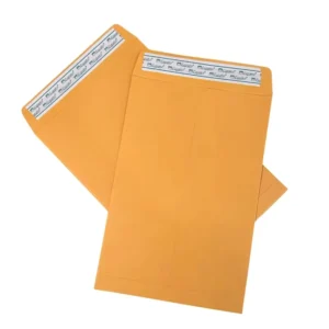 9 x 12 Inch Security Catalog Mailing Kraft Paper Self-Adhesive Envelopes