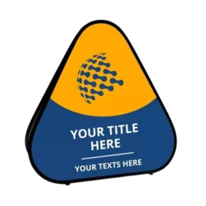 A-Frame Trade Display Outdoor Advertising Pop-Up Banner Flag Stand