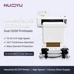 A2 DTF All-in-One Automatic Printer with Dual I3200 Heads for Clothing Heat Transfer