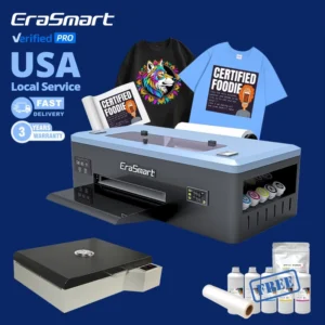 A3 1390 DTF Printer with Powder Shaking Machine, Shaker and Dryer