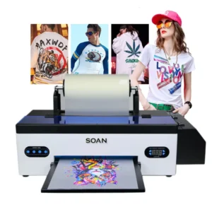 A3 33cm DTF Digital Inkjet T-Shirt Printer R1390 with Oven
