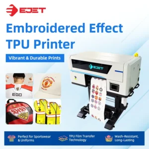 A3 All-in-One Automatic UV DTF Printing System for TPU Transfer with 33cm Printing Film and Powder Application