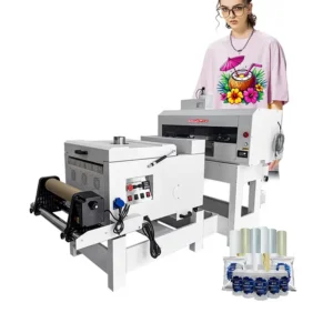 A3 DTF Direct-to-Film Transfer Printer with Powder Shaking White Ink and PET Film Machine