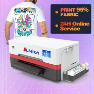 A3 DTF Inkjet Printer with XP600 Printhead, PET Film Transfer for T-Shirts