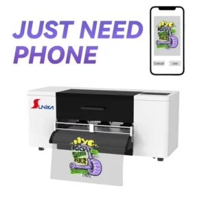 A3 DTF Printer XP600 F1080 330mm 12-Inch Mobile and Remote Printing Film Transfer Printer for T-Shirts