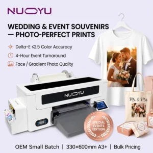 A3 DTF Printer XP600 Pigment Ink Heat Transfer Machine for Custom T-Shirt Printing