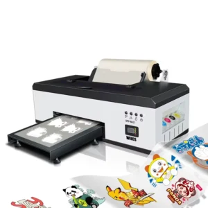 A3 DTF Printer with 1390 Printhead for T-Shirt Heat Transfer Printing