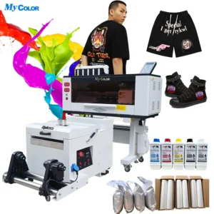 A3 DTF Printer with XP600 Print Head, 330mm Print Width, Pigment Ink