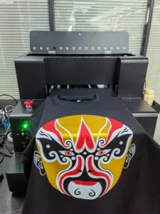 A3+ Digital Textile Direct-to-Garment DTF Printer with Gold Silver Foil Transfer Film