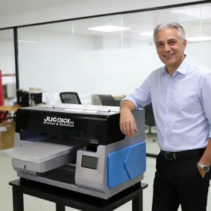 A3 Flatbed UV Printer for Phone Case Wood Glass Acrylic Pen Metal Plastic UV Inkjet Printing Machine