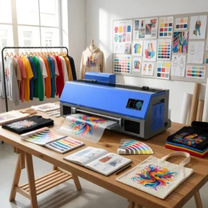 A3+ Roll DTF Printer with XP600 Print Head for T-Shirt Printing