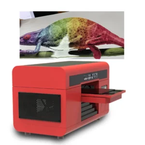 A3 Size Gift Box Leather UV DTF AB Film Printer 2 Pcs XP600 Heads for Sticker Transfer Label Printing on Metal Plastic Glass
