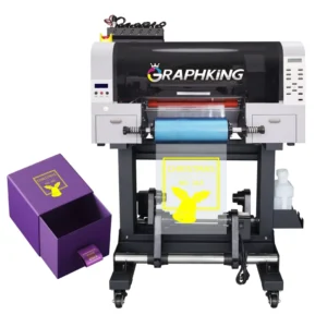 A3 UV DTF Printer XP600/i3200 Heads Roll UV Printer DTF AB Film Label Sticker Transfers