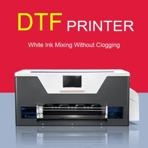 A3 White Ink DTF Printer with Automatic Circulation System XP600 for T-Shirt Heat Transfer Printing