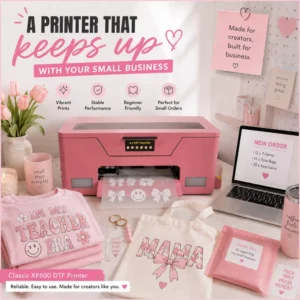 A3 XP600 DTF Printer for Commercial Textile and Custom Apparel Printing