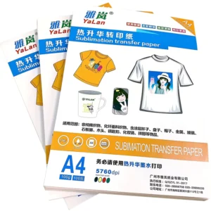 A4/A3 100g 125g Sublimation Transfer Paper for Polyester-Cotton Clothing and Mugs