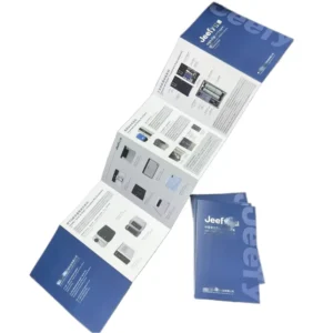 A4 A5 A6 Paper Advertising Tri-Fold Brochure Printing