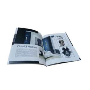 A4 A5 Anti-Scratch Offset Printed Catalogue Perfect Binding Coated Paper