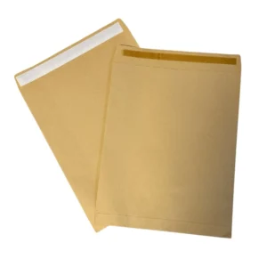 A4 A5 Envelope Custom Logo Printing Packaging Brown Kraft Envelope Self-Adhesive Peel and Seal
