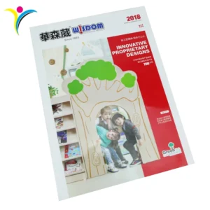 A4 Custom Furniture Catalog Book Printing, Perfect Bound, Art Paper and Offset Printing
