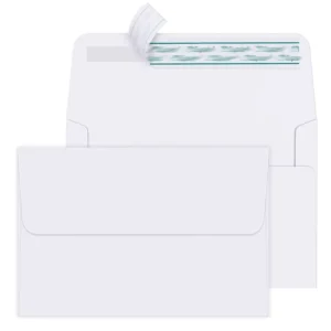 A4 Customized 4×6 Self-Seal Photo Envelopes for Cards, Photos, Invitations, Weddings, and Graduation