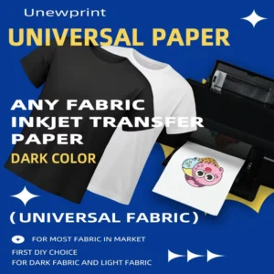 A4 Heat Transfer Paper for Inkjet Printers Light and Dark