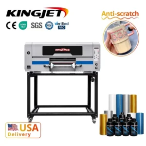A4 UV DTF Printer Ink Transfer Film Crystal Label Printing Machine I3200