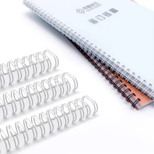 A4 White 7.9mm Double-Loop Wire Binding Combs 100 Pieces per Box