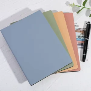 A5 Homework Notebook Student Diary & Error Book With Leather Cover For School Parents Teachers Study Planner