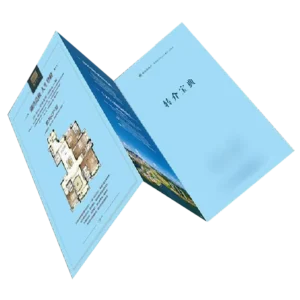 A5 Size Flyer Print A4 Three Fold Leaflet Printing for Your New Products