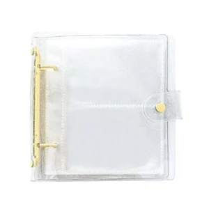 A6 PVC Album DIY Compatible Instant Camera Transparent PP 100/50-Sheet Photo Album