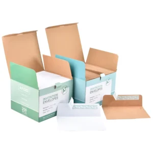 A6 Self-Seal White Kraft Paper Invitation Envelopes, 6.5 x 4.75 in, for 4×6 Cards and Photos