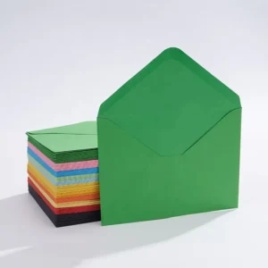 A7 Self-Adhesive Colored Paper Envelopes for Business, Wedding, Gift Cards, and Money