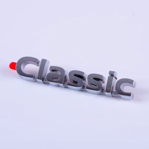 ABS Plastic Adhesive Labels with Scratch- and Wear-Resistant Finish, Custom Shapes and Nameplates