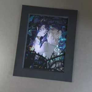 Acid-Free Cardstock Ink-Printed Micro-Spray Decorative Poster