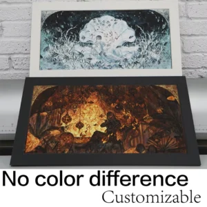 Acid-Free Cardstock Ink-Printed Micro-Spray Framed Celebrity Photo Poster
